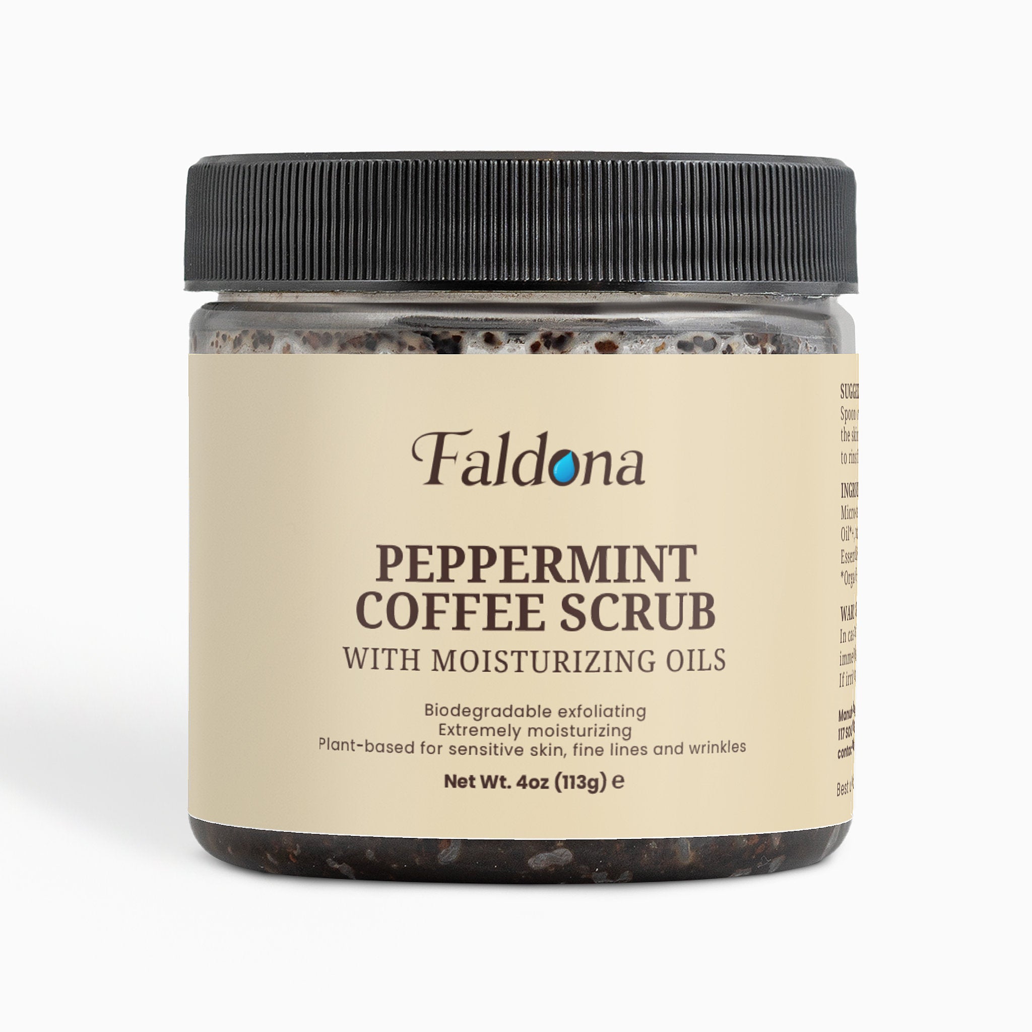 Peppermint Coffee Scrub