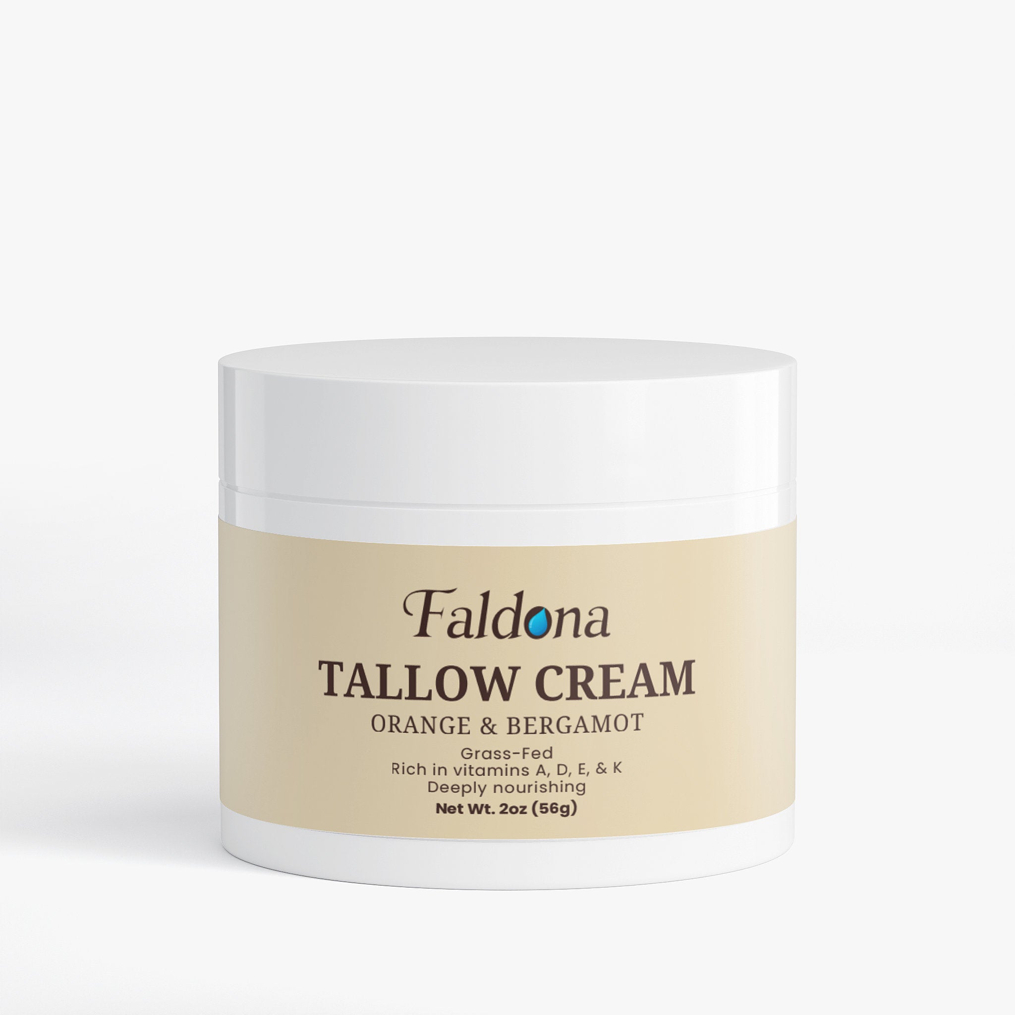 Tallow Cream Orange & Bergamot