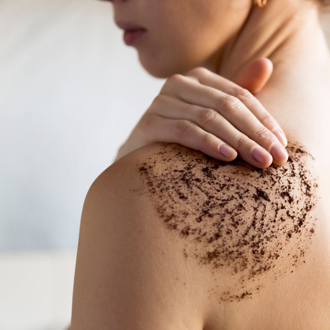 Peppermint Coffee Scrub