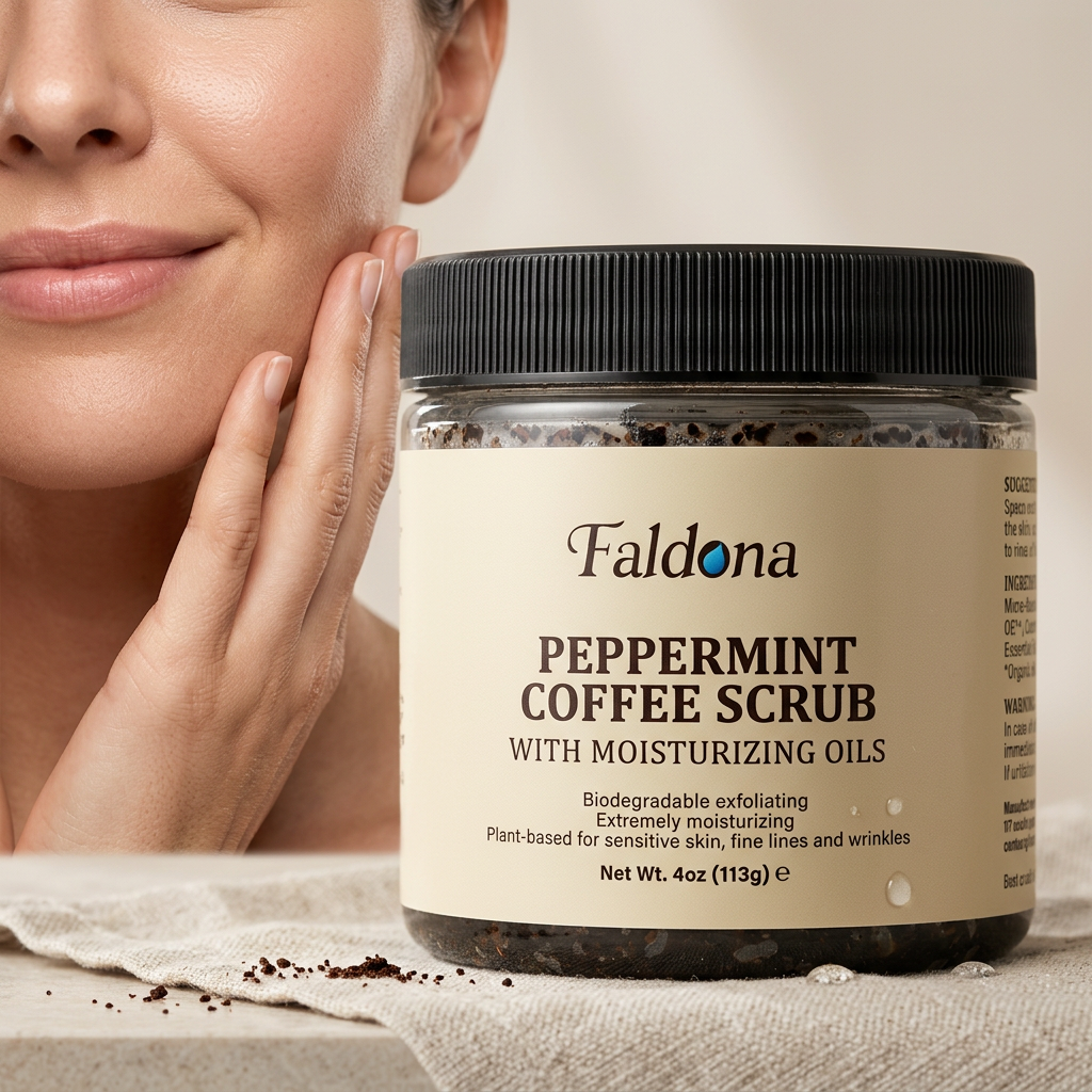 Peppermint Coffee Scrub