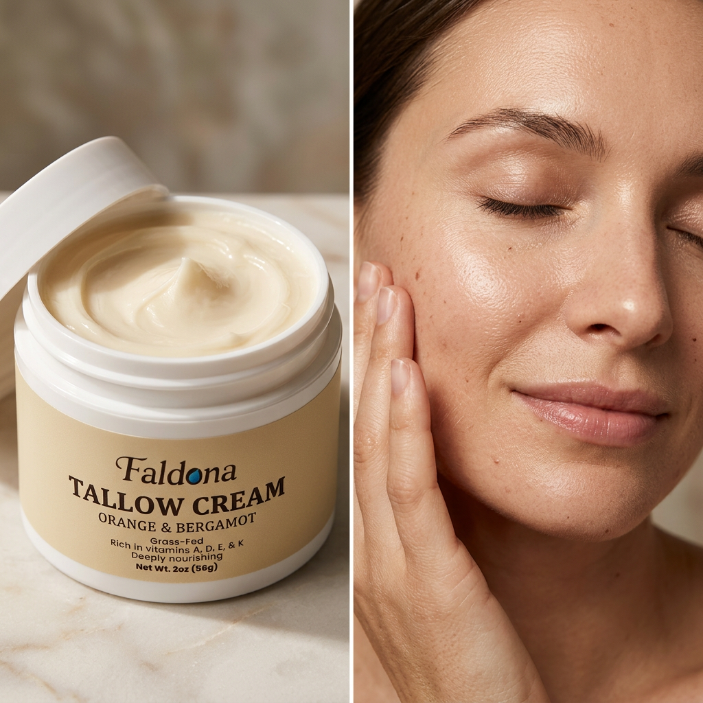 Tallow Cream Orange & Bergamot